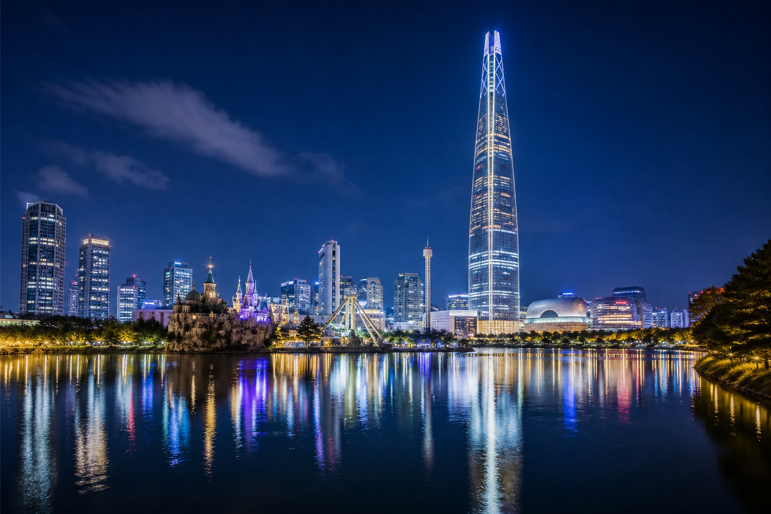 송파·잠실 야경